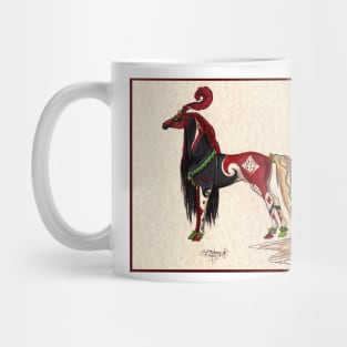 Harlequine Horse Mug